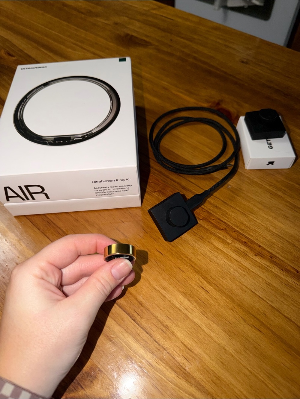 Ultrahuman Ring Air - Gold size 10